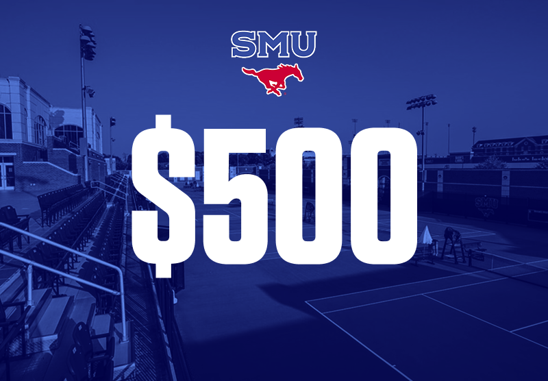 $500 admission to the 1911 Group x SMU Tennis fundraiser